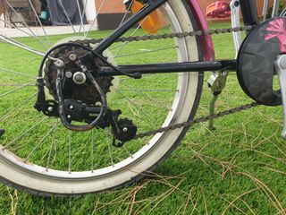Bicicleta infantil 500 btwin 20 pulgadas niña
