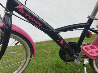 Bicicleta infantil 500 btwin 20 pulgadas niña