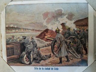 Álbum de cromos de La Guerra Europea de 1914