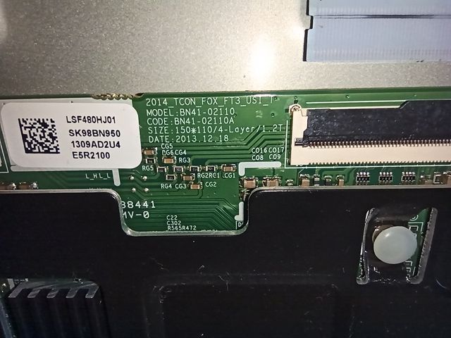 Scheda TV T-CON Samsung UE48H6400AWXXC