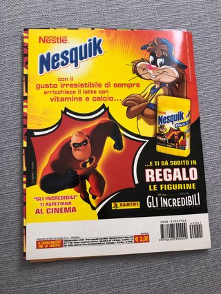 album figurine panini Gli Incredibili