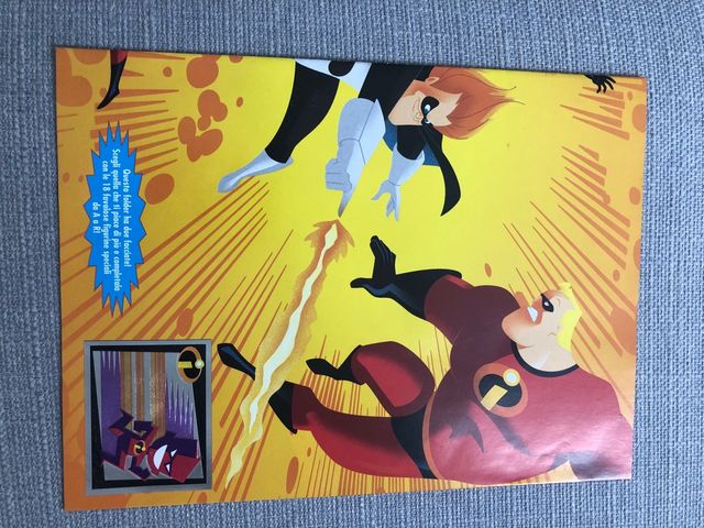 album figurine panini Gli Incredibili