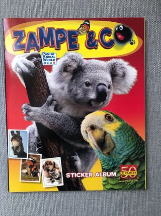 album figurine panini Zampe & Co 