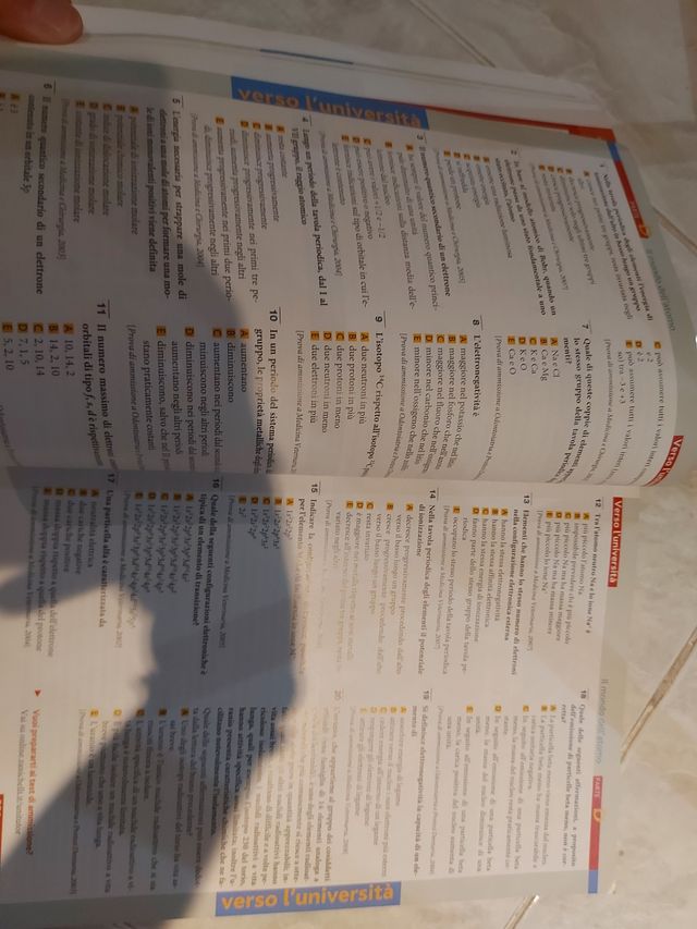 Chimica modelli dalla struttura atomica