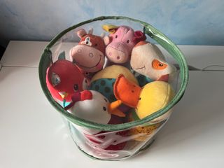 Juego de bolos animales de la granja Liliputiens