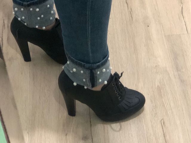 Zapato tacon talla 38