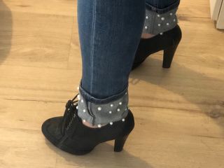Zapato tacon talla 38