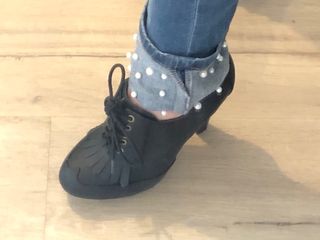 Zapato tacon talla 38
