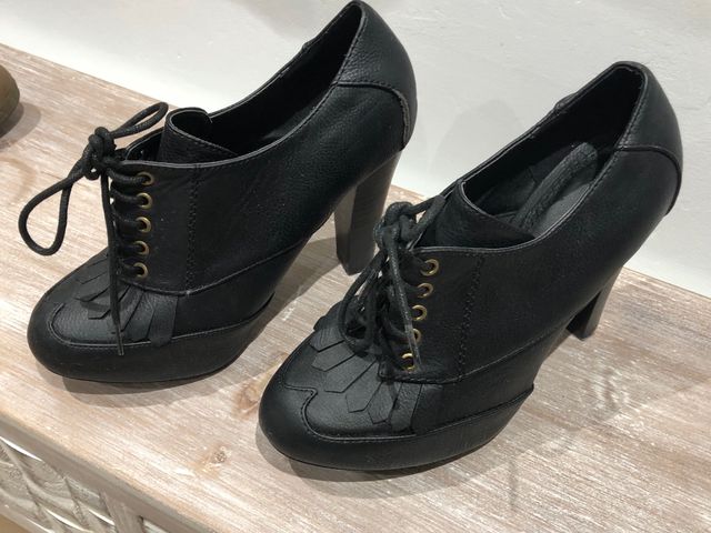 Zapato tacon talla 38