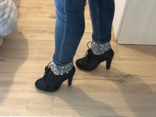 Zapato tacon talla 38