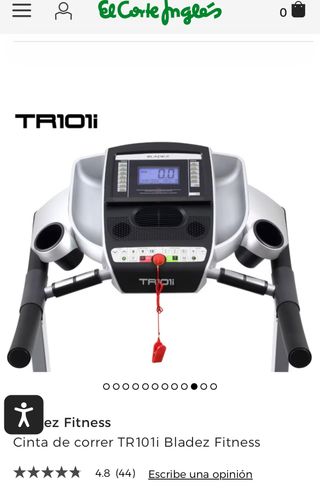 Cinta de correr TR101i Bladez Fitness