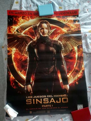 Póster Los Juegos del hambre Sinsajo
