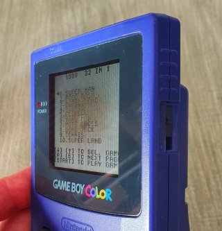 Game Boy Color BURBUJA EN LA PANTALLA - LEER DESC