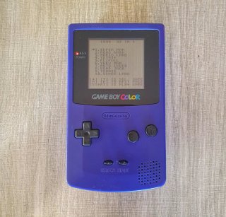 Game Boy Color BURBUJA EN LA PANTALLA - LEER DESC