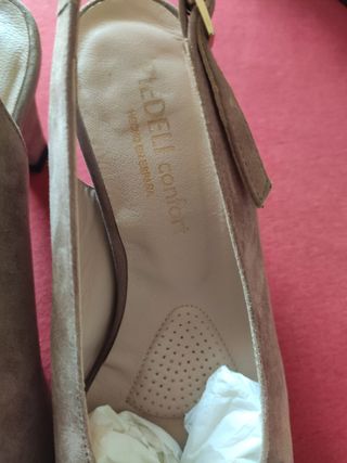 Zapato de señora abierto