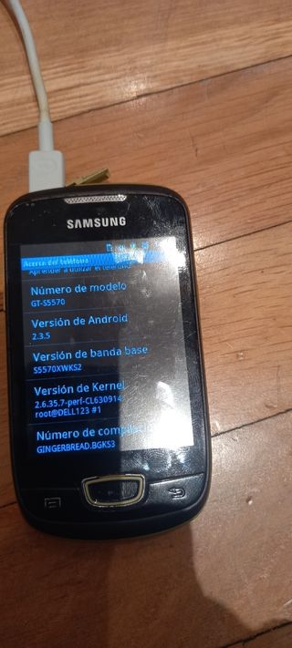 Samsung Galaxy mini GT-S5570.