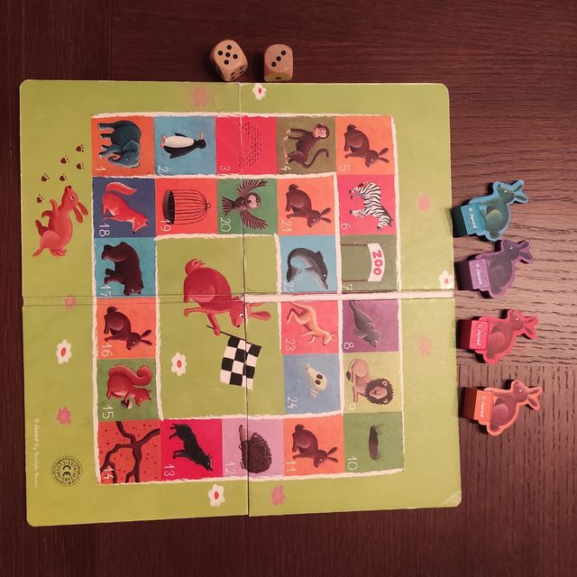 Lote de juegos de cartón 