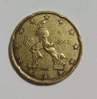 Moneda rara 20 céntimos