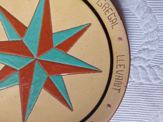 plato rosa de los vientos