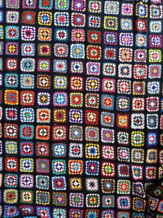 Colcha patchwork ganchillo