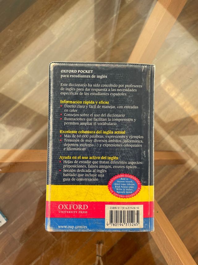 DICCIONARIO OXFORD РОСКЕТ