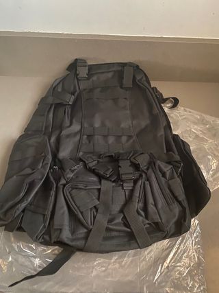 mochila 60 litros negra 