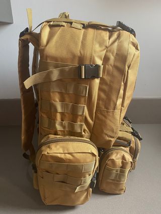 mochila 60 litros negra 