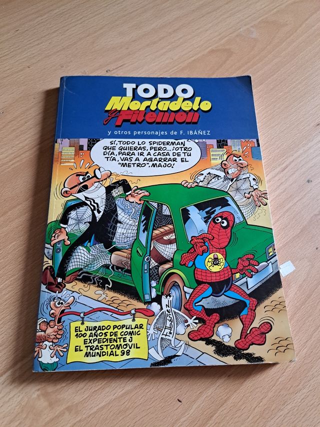 COMIC TODO MORTADELO Y FILEMÓN