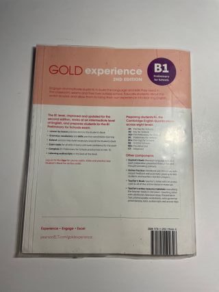 Book GOLD Experience B1- Workbook