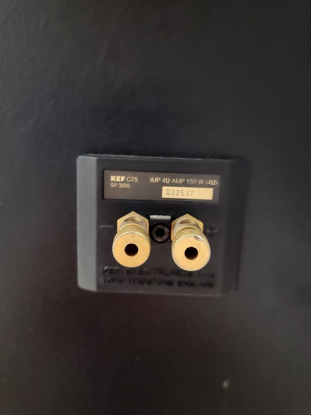 Set de altavoces HIFI Kef-C75