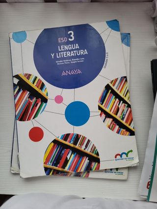Libros lengua 3°ESO
