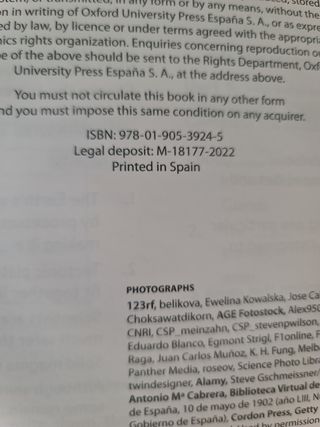 Libro oxford 3°eso biología en inglés