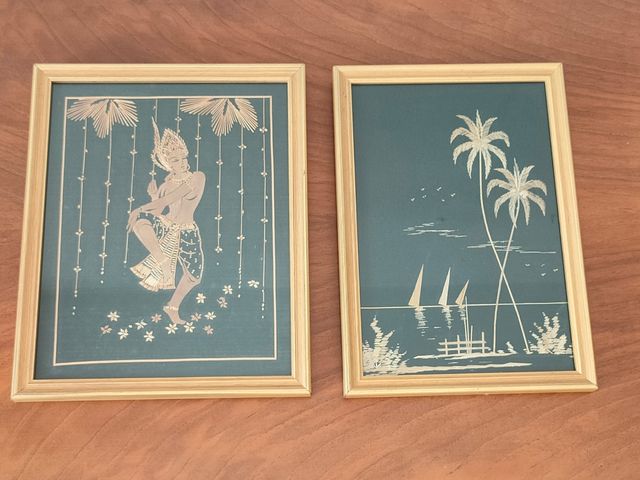 Arte con paja de arroz