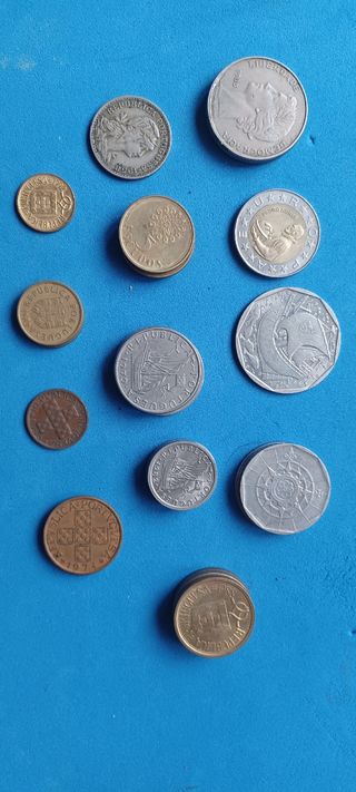 Monedas de países antiguas
