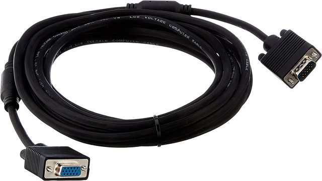 Cavo dati professionale VGA a VGA M/F 5 metri