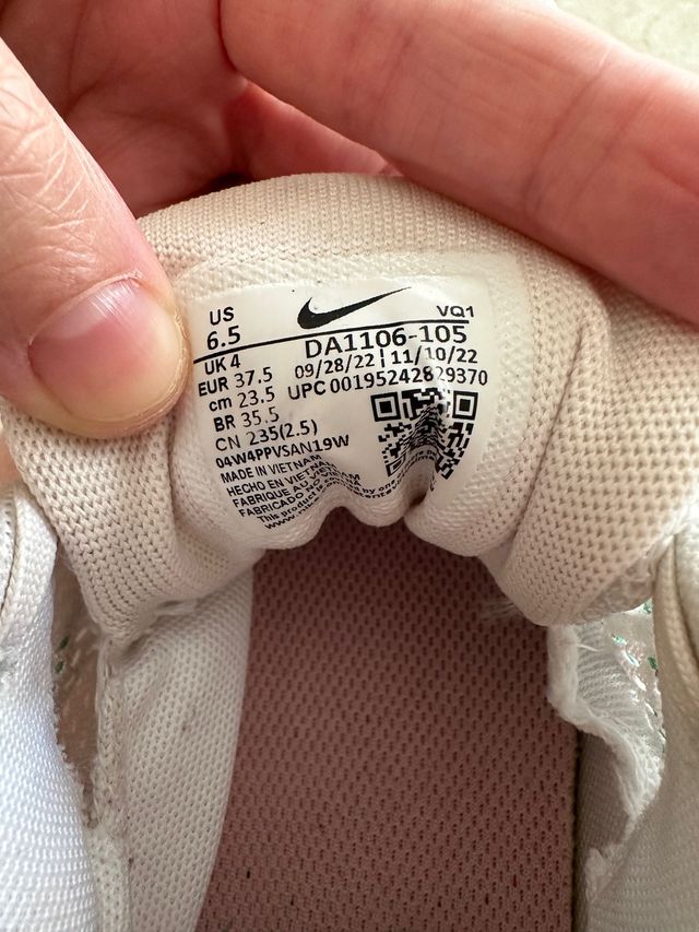 zapatillas running nike talla 37.5