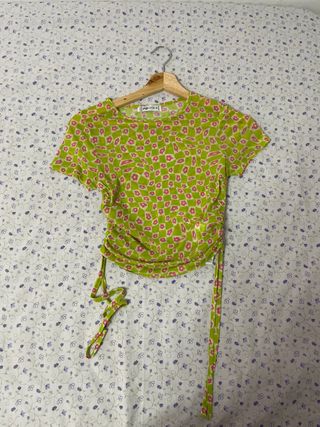 Top ajustable estampado flores 2yk