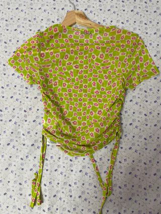 Top ajustable estampado flores 2yk