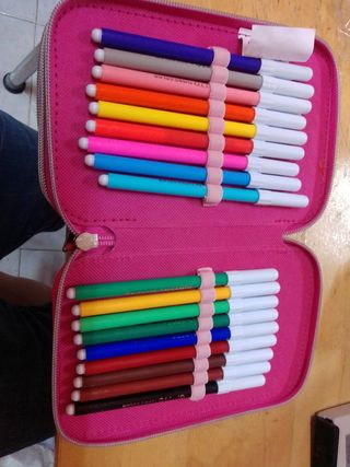 Portapastelli 3 zip barbie