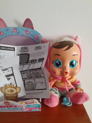 Muñeco Bebé Llorón tamaño grande