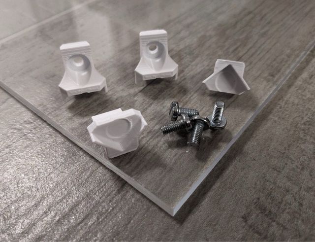 KES Mensola Bagno Vetro Mensola Vetro Doccia 8mm Vetro Temperato