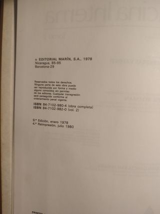 Medicina interna Marin I y II