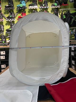 caja de luz. fotografia tienda caja blanca