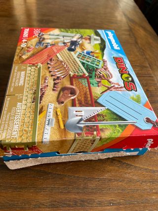 2 playmobil: paleontologo e veterinario dello zoo