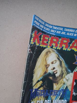 Revista Kerrang num 16
