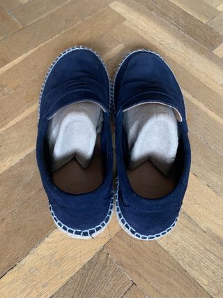 Zapato Mocasín Azul Marino