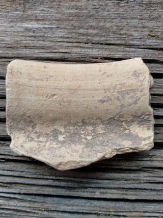 LOTE FRAGMS CERAMICA Y MARMOL ROMANO