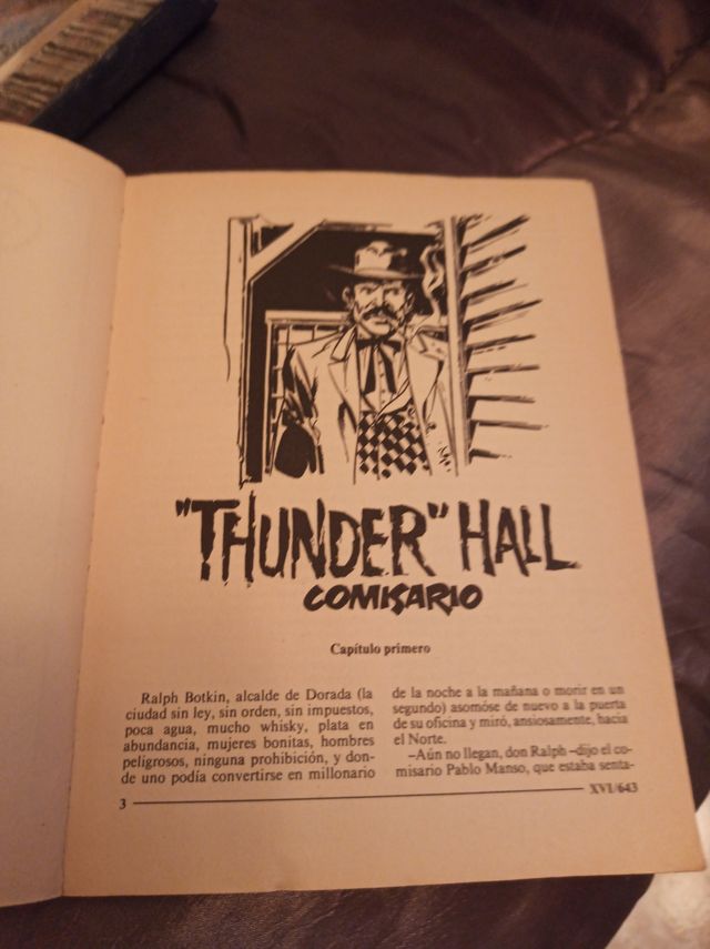 Novela de 1983 El Coyote, perfecto estado comeccio