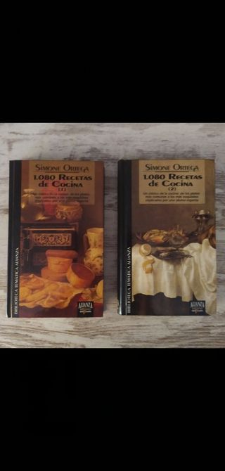 "1080 recetas de cocina de Simone Ortega".