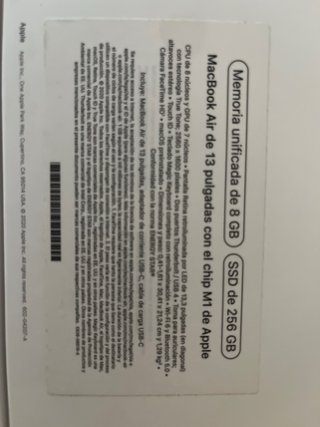 MACBOOK AIR M1 2020 Rosa